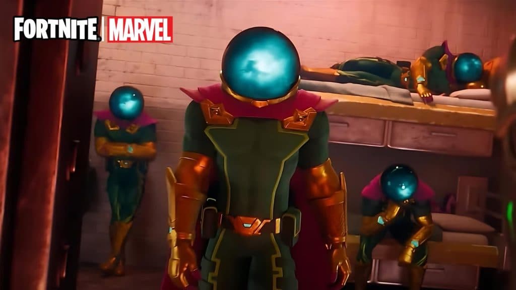 Mysterio dans Fortnite Chapitre 5 Saison 4