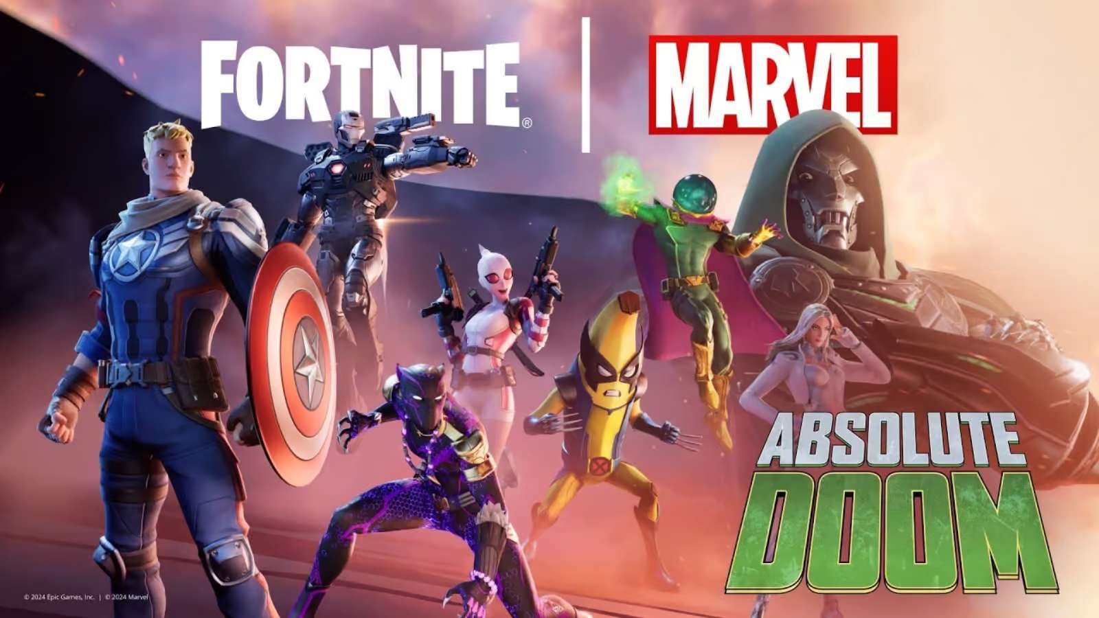 Plusieurs personnages Marvel de la Saison 4 du Chapitre 5 de Fortnite