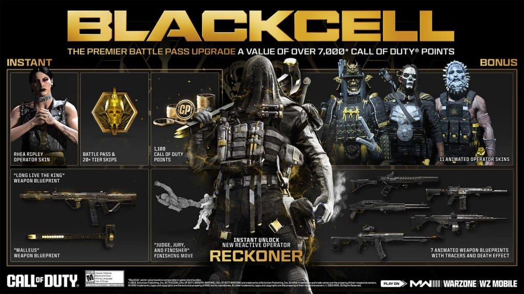 Blackcell de la Saison 5 de CoD