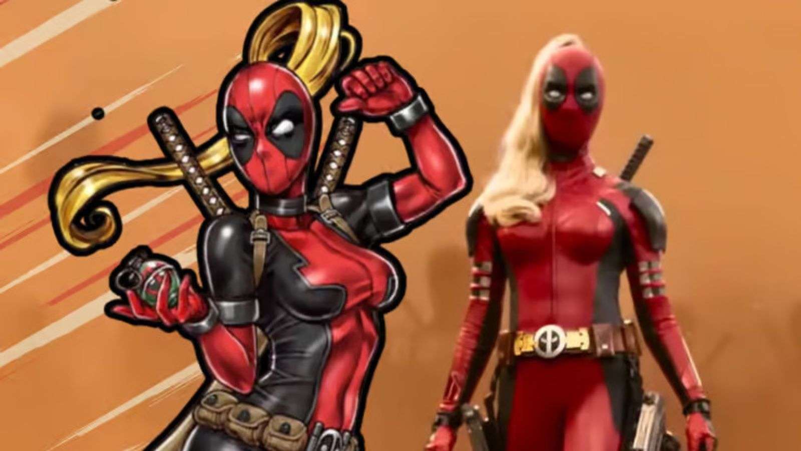 Lady Deadpool dans les comics Marvel et dans le film Deadpool & Wolverine