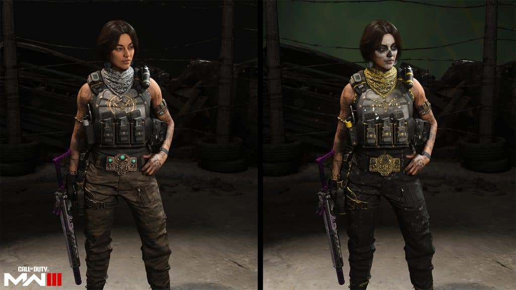 Skin Valeria Passe de Combat Saison 5 de Warzone et MW3