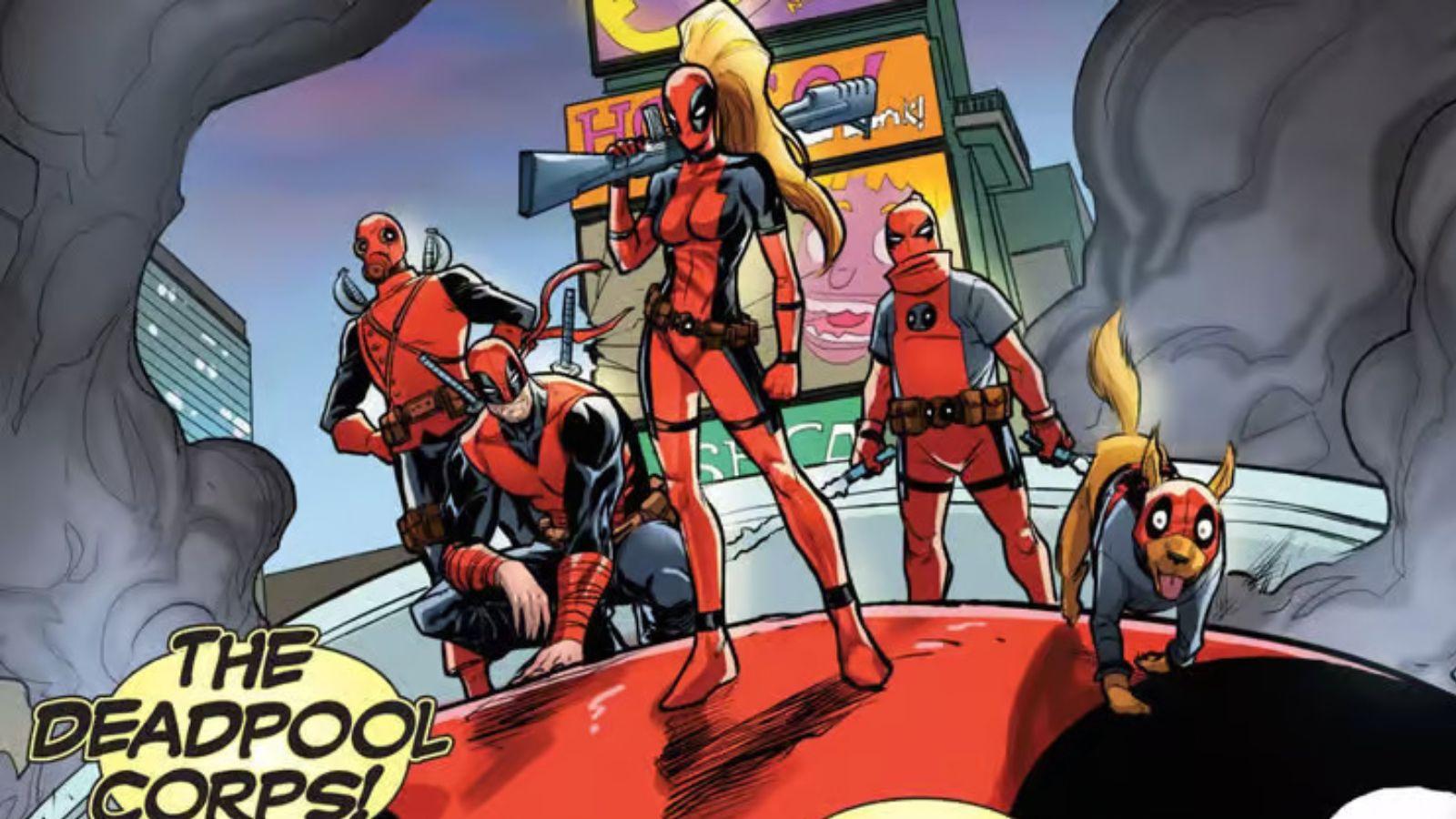 Le Deadpool Corps dans les comics Marvel