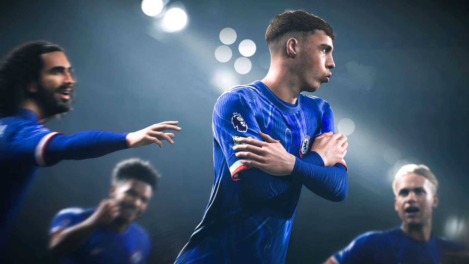 Cole Palmer célébrant un but avec Chelsea dans EA FC 25