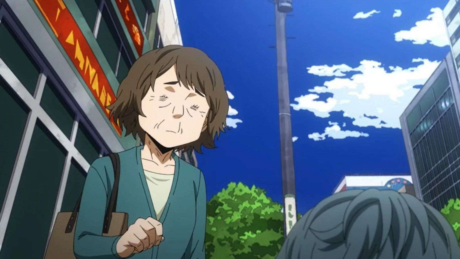 La dame rencontré par Tenko lorsqu'il était enfant dans My Hero Academia