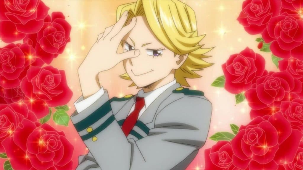 Yuga Aoyama dans My Hero Academia