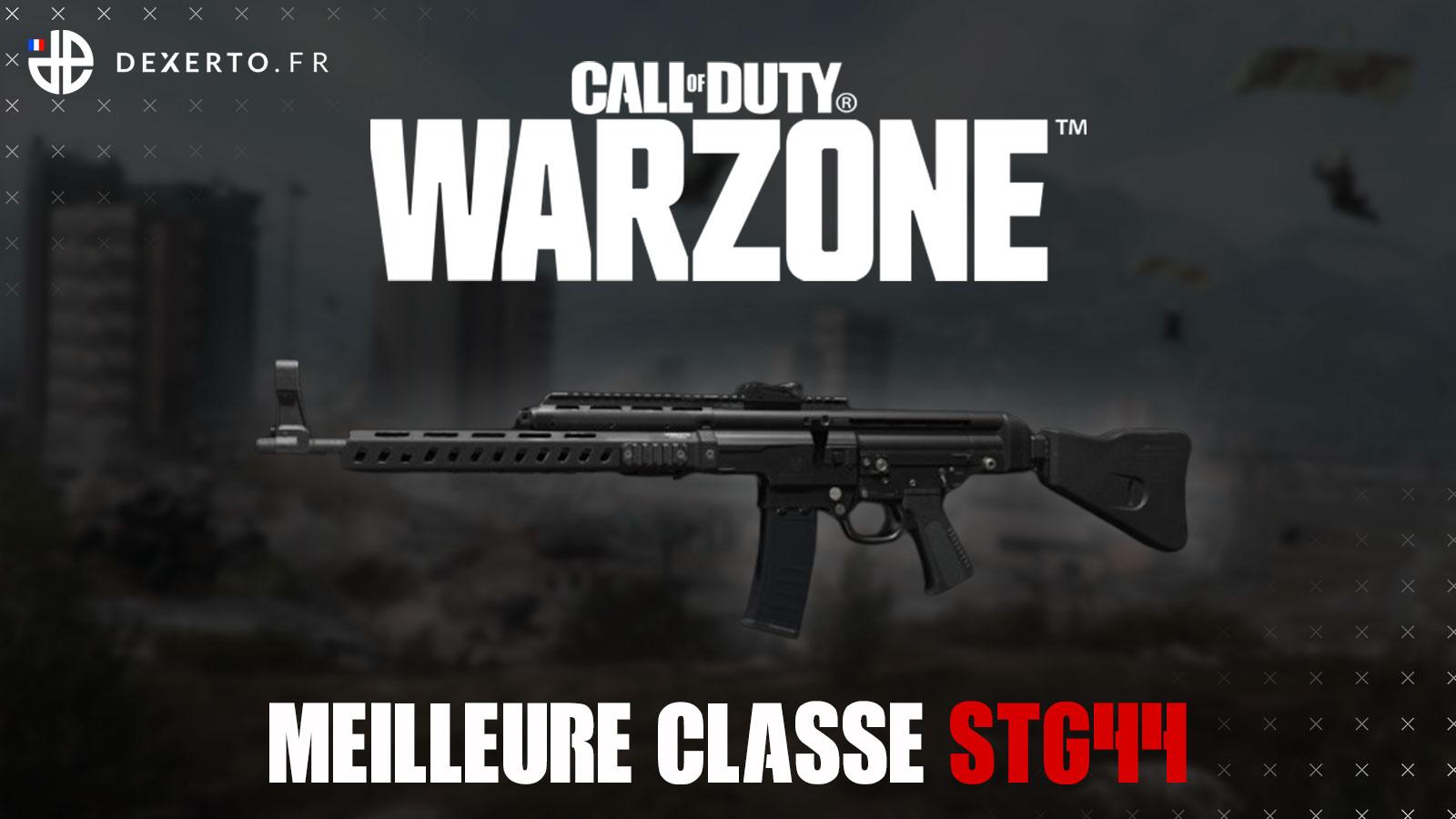 Warzone STG44 meilleure classe