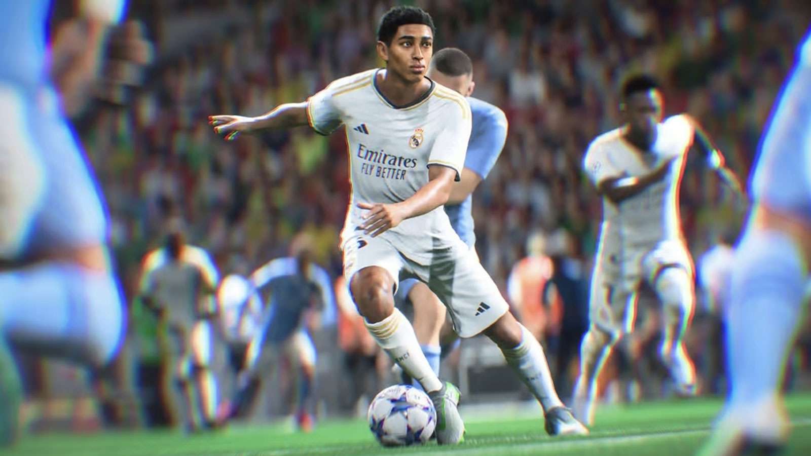 Jude Bellingham avec le maillot du Real Madrid dans EA FC 25