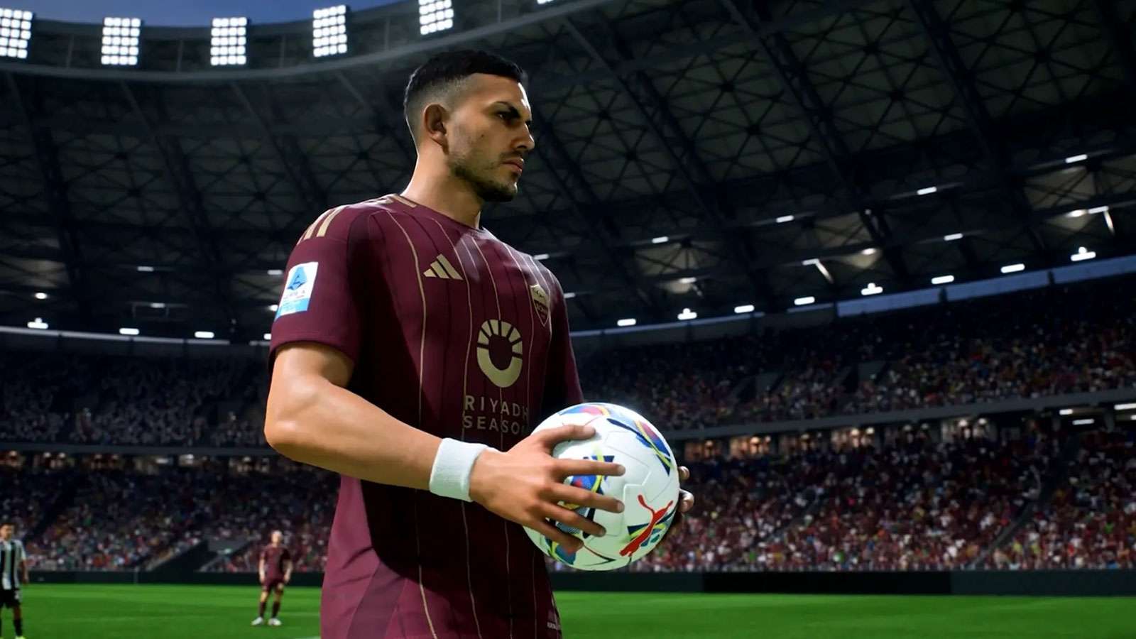 Leandro Paredes avec l'AS Rome dans EA FC 25