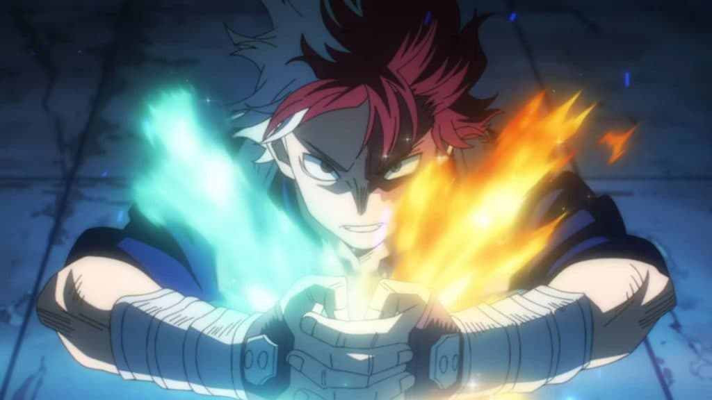 Shoto Todoroki dans la saison 7 de My Hero Academia