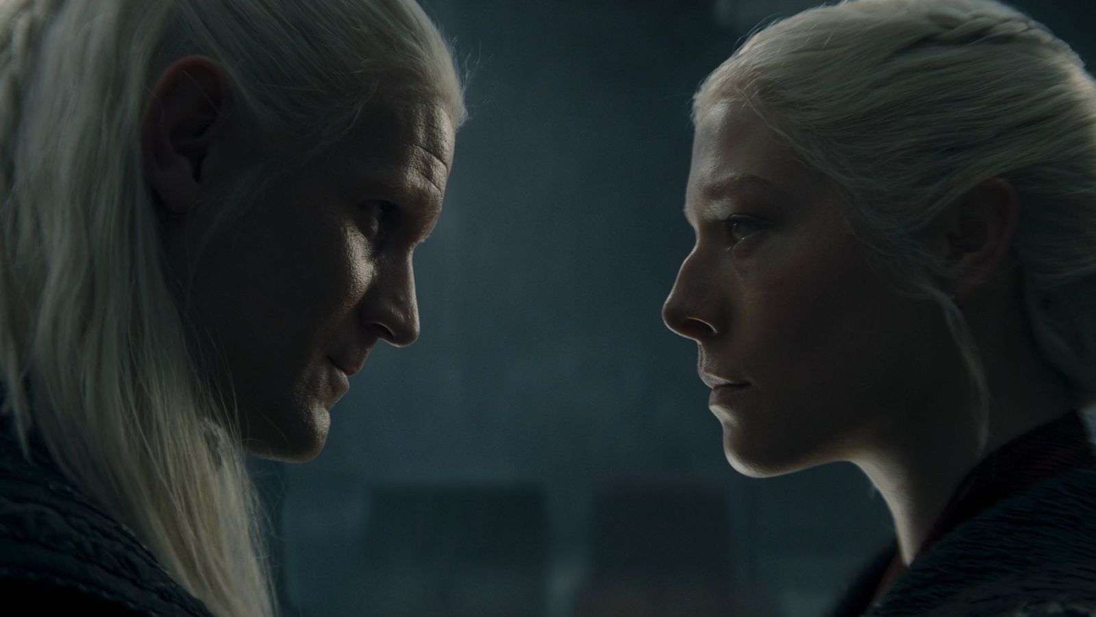 daemon et rhaenyra targaryen se font face