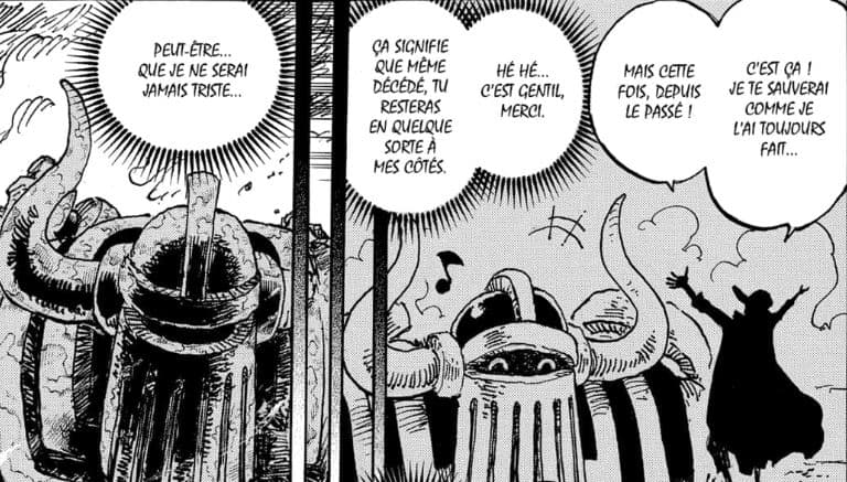 Le flashback d'Emeth et Joy Boy dans le chapitre 1122 de One Piece