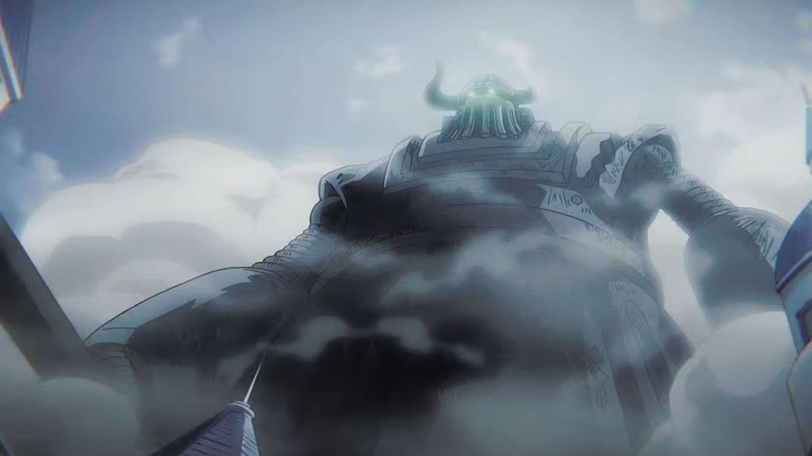 Emeth le géant d'acier dans One Piece