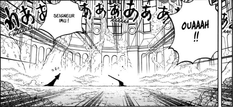 Imu et son proche dans le chapitre 1122 de One Piece