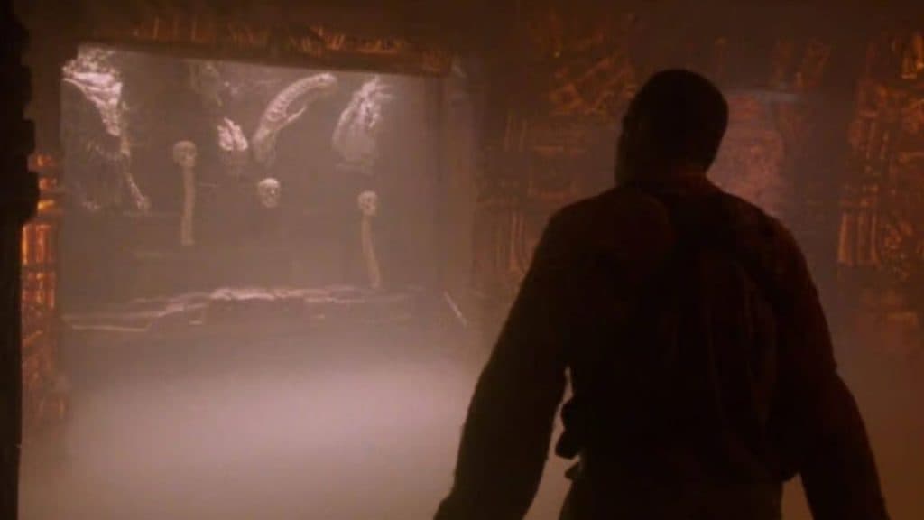 la référence à Alien dans Predator 2