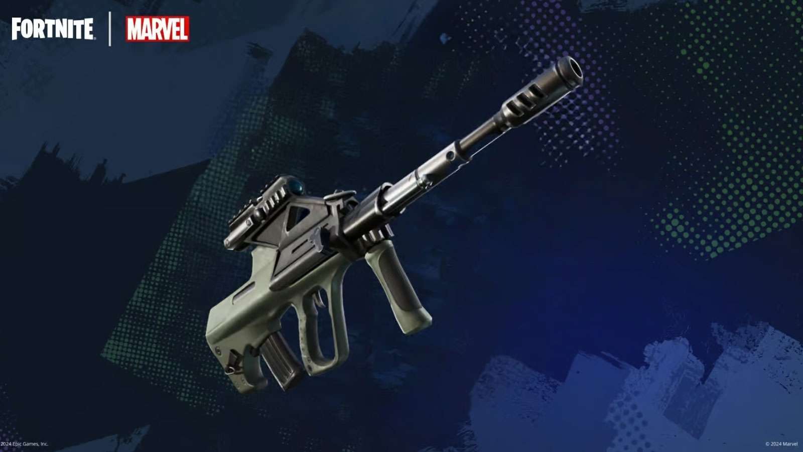 Fusil d'assaillant à rafale de Fortnite