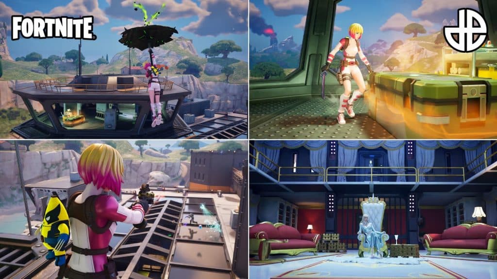 Images pour vaincre boss Emma Frost dans Fortnite