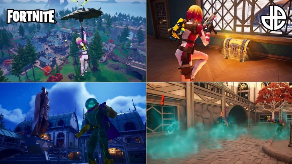 Images pour vaincre boss Mystério dans Fortnite