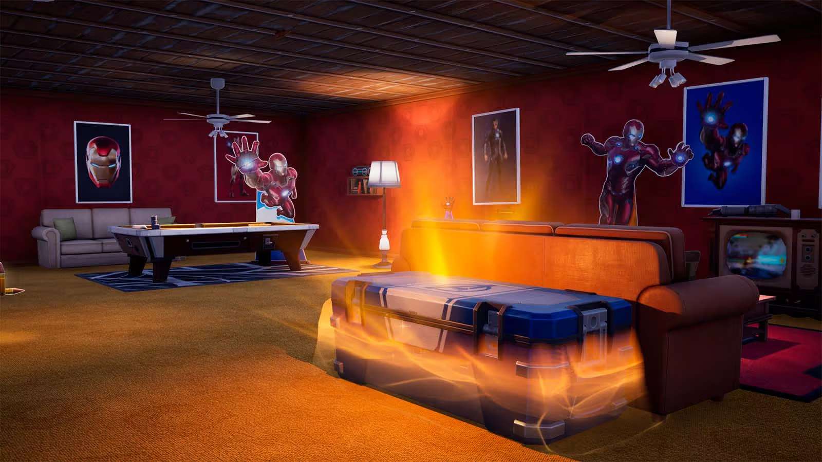 Bunker secret d'Iron Man dans Fortnite Chapitre 5 Saison 4