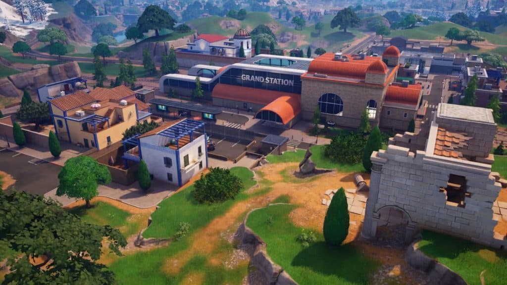 Reckless Railways dans Fortnite