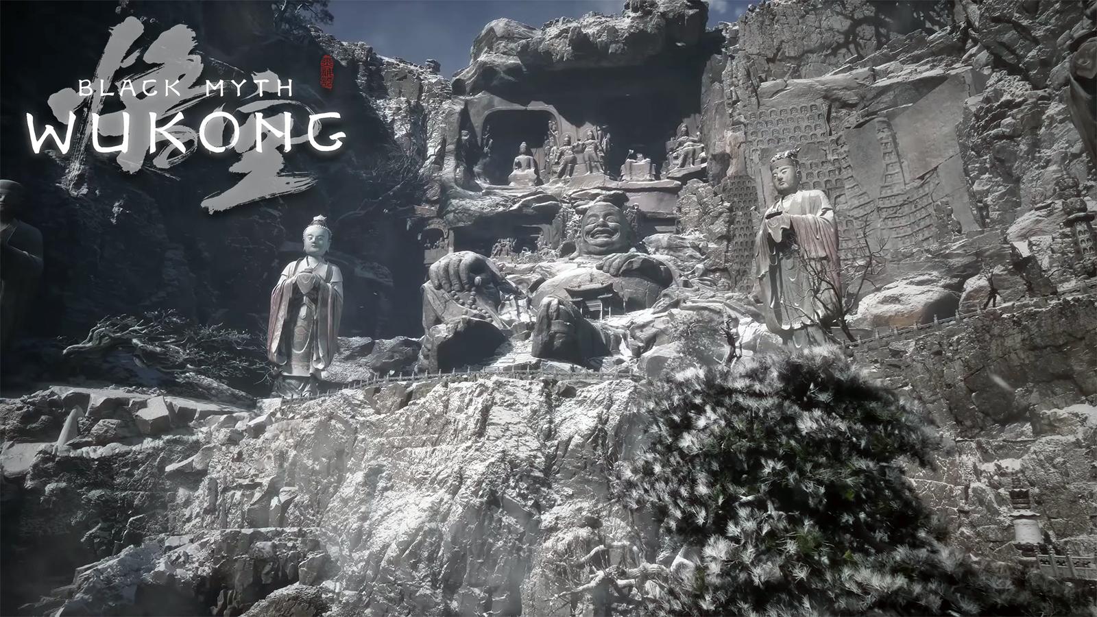 Paysage de Black Myth: Wukong