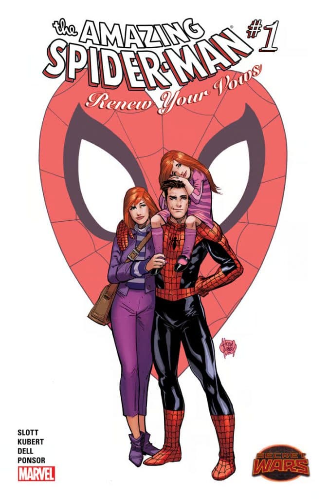 couverture du comics The Amazing Spider-Man : Renew Your Vows #1