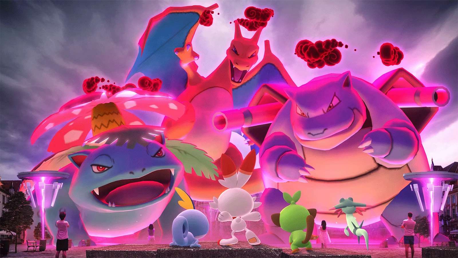 Pokémon en forme Dynamax dans Pokémon Go