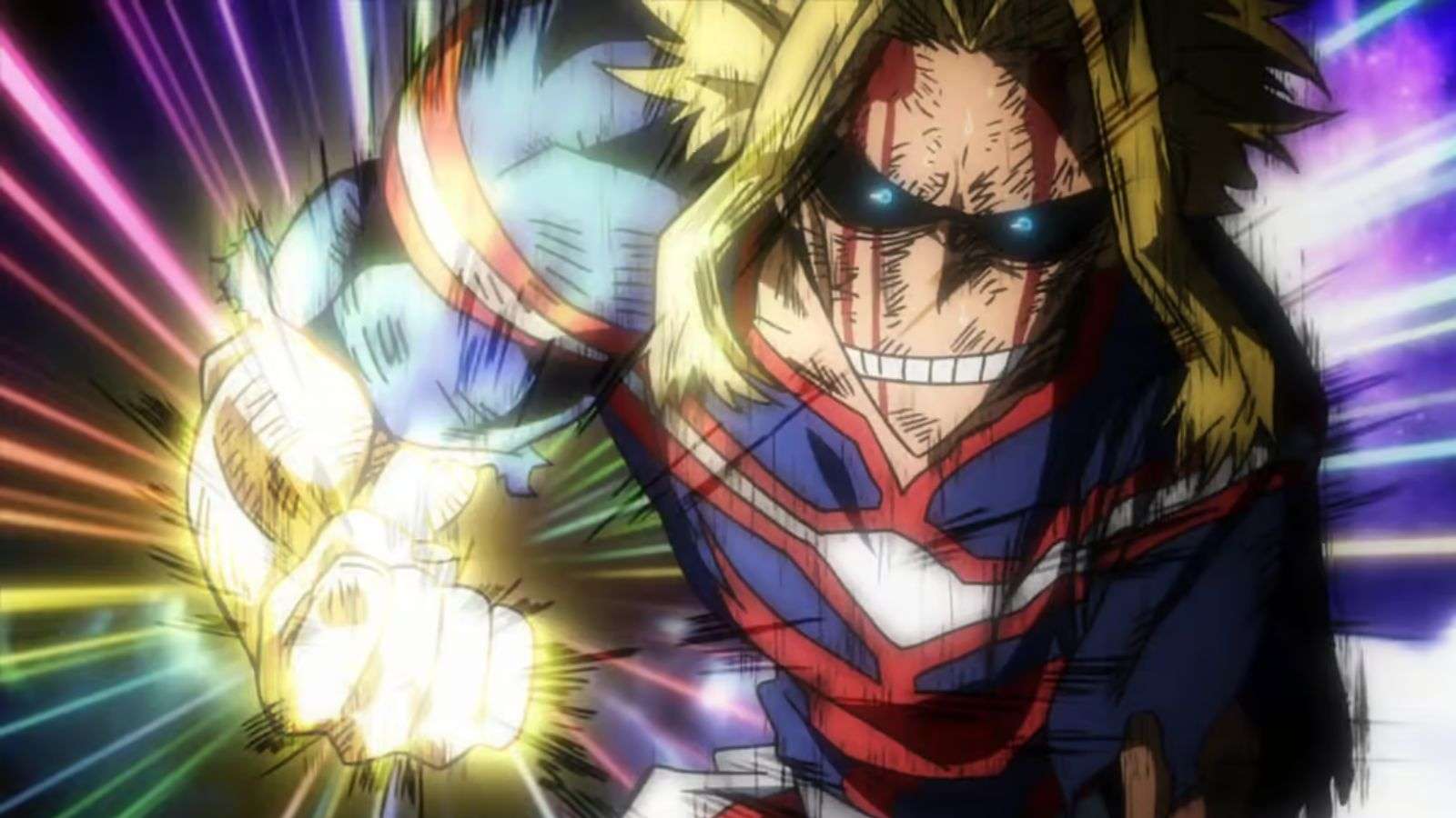 All Might dans l'anime My Hero Academia