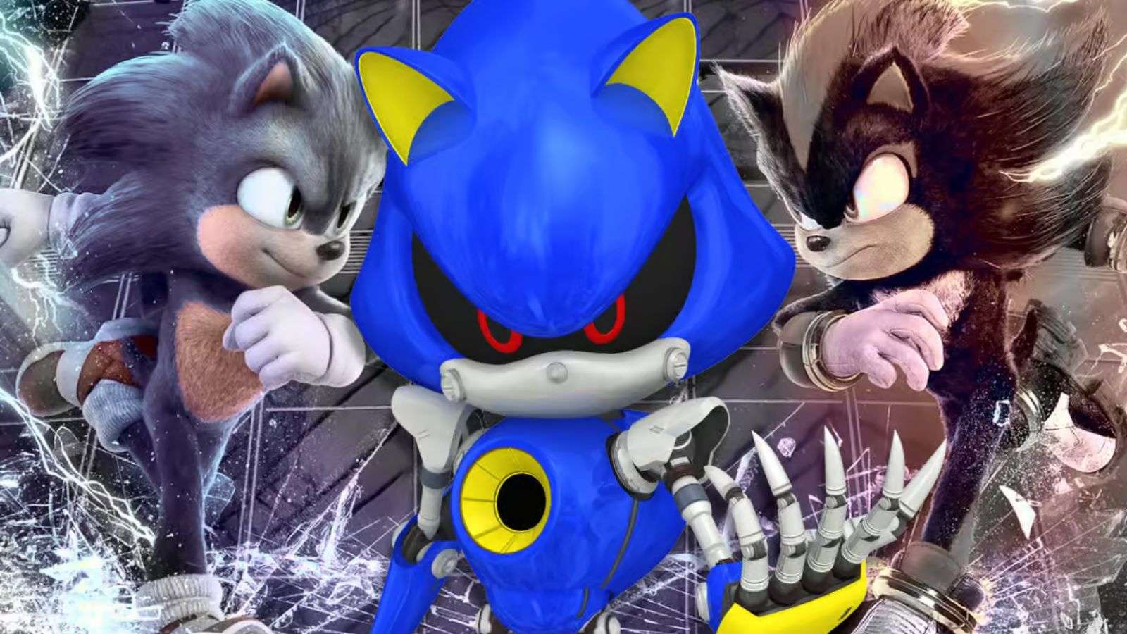 Sonic 3 le film et Metal Sonic