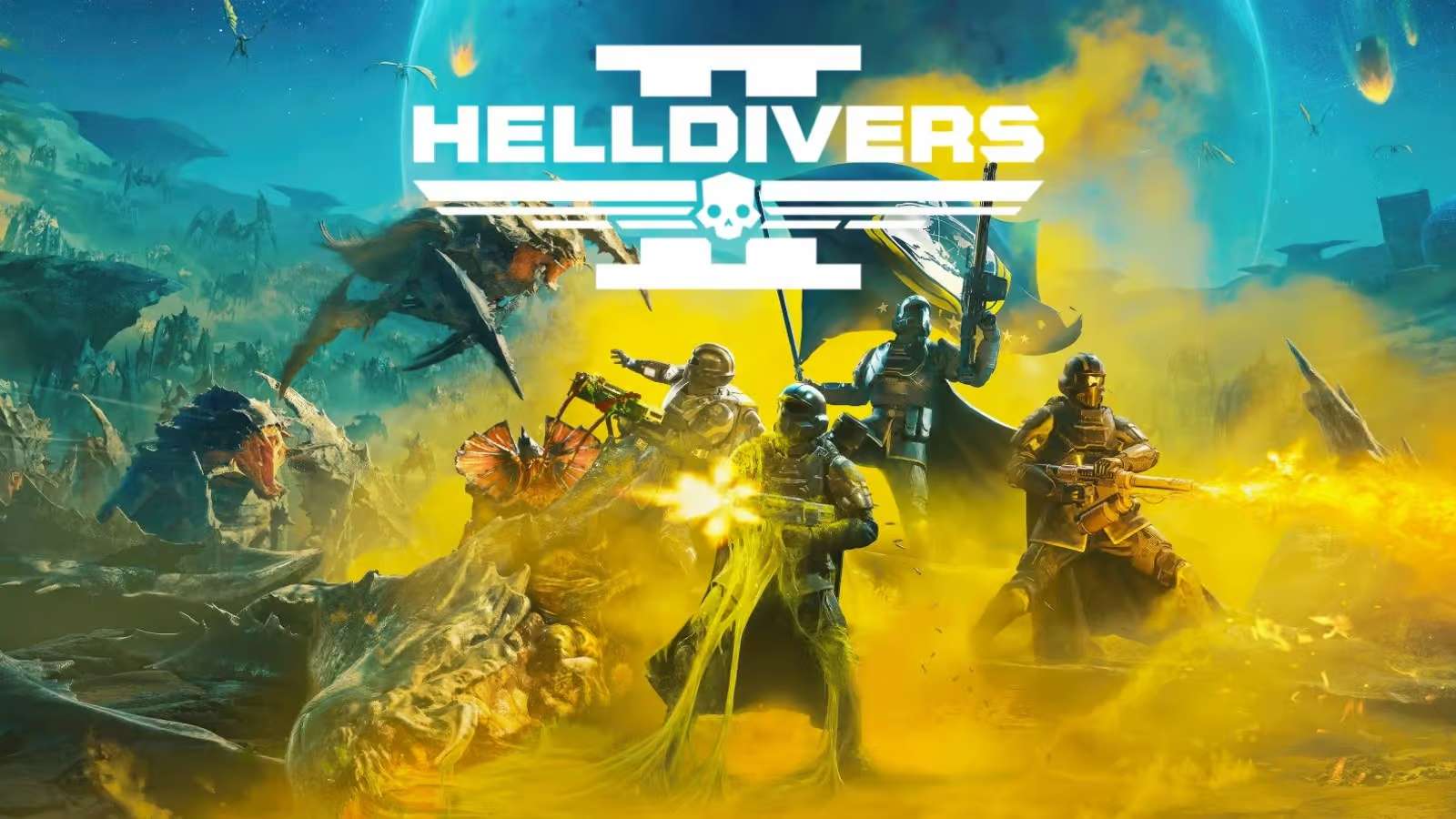 Keyart de Helldivers 2