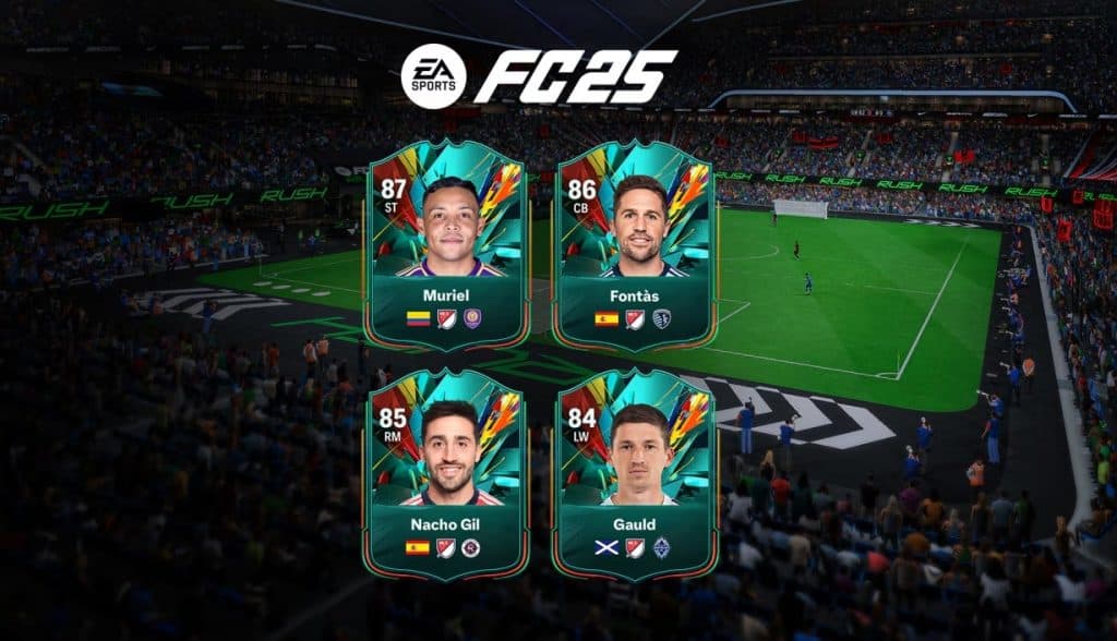 Joueurs MLS de la promo Total Rush d'EA FC 25