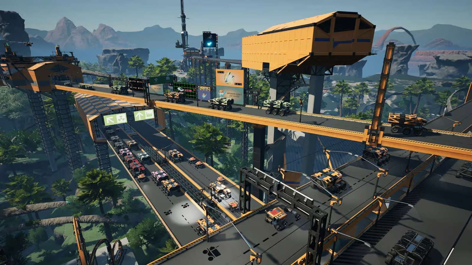 Une usine dans Satisfactory 1.0