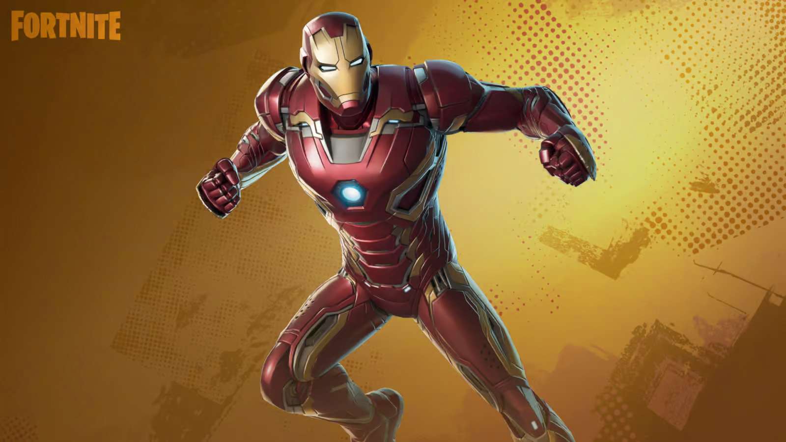 Skin Iron Man Mark 45 de Fortnite