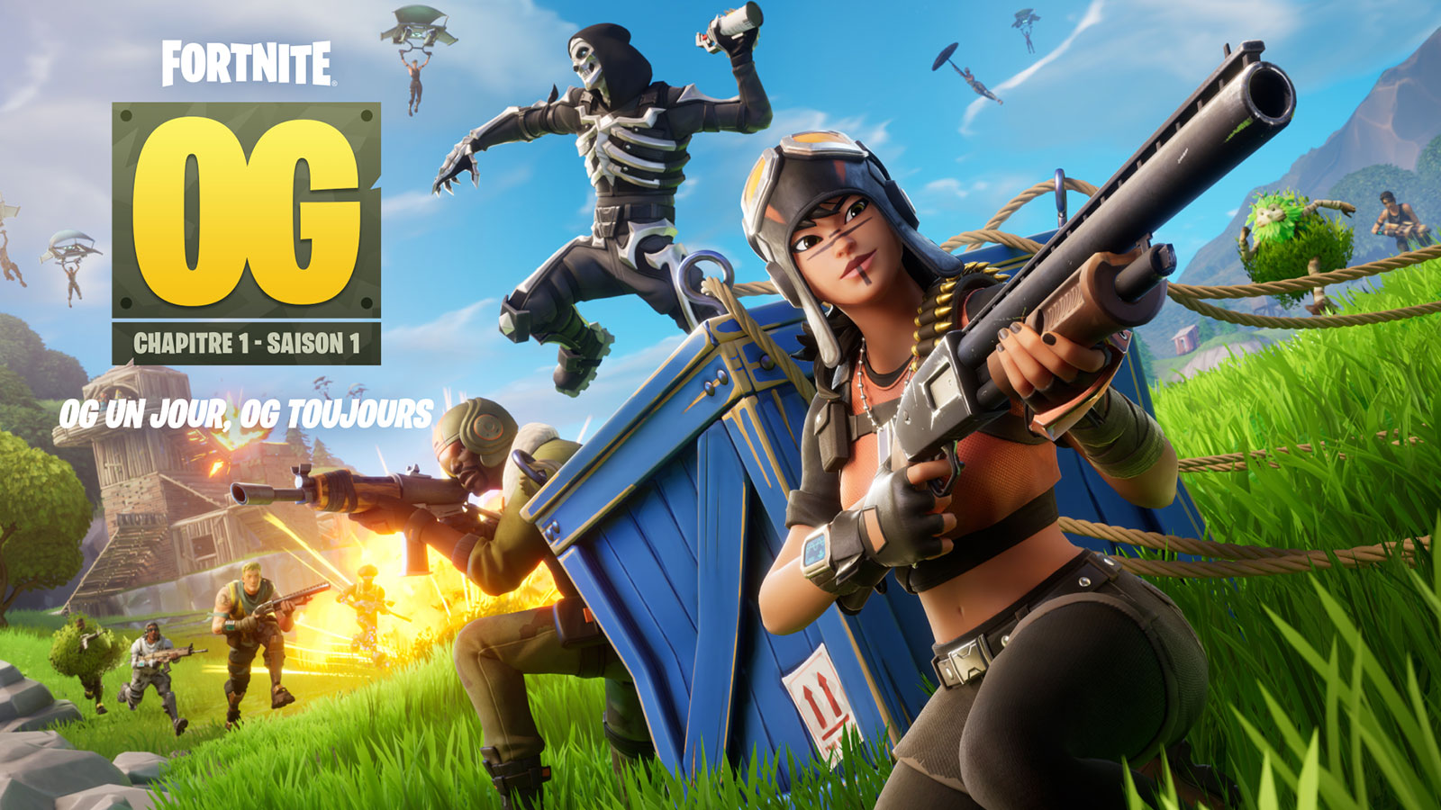 Pr Patch Note Fortnite Og Chapitre Saison Double Pompe Skins